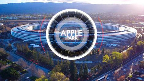 مقطع فيديو 4K من طائرة بدون طيار لمقر آبل الجديد Apple Park